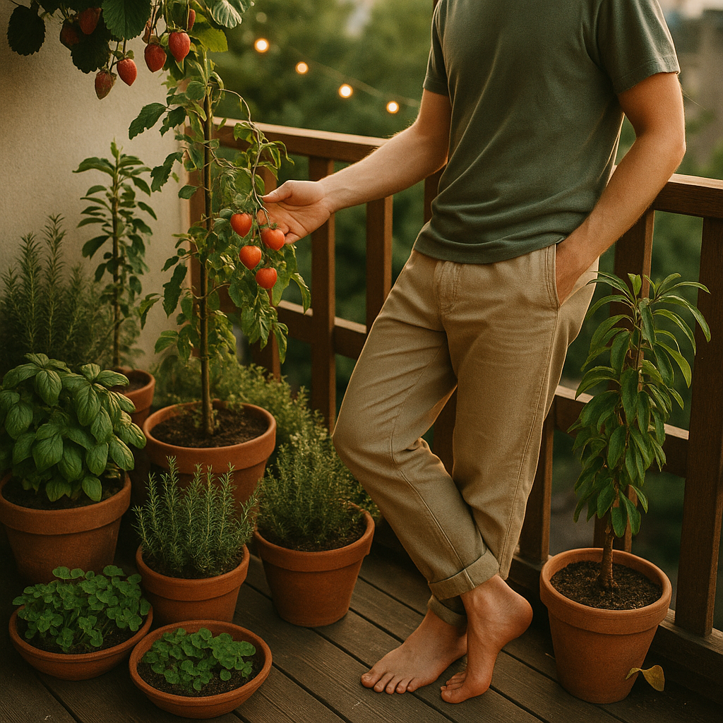 Essbarer Balkon: So wird deine Terrasse zur grünen Snack-Oase