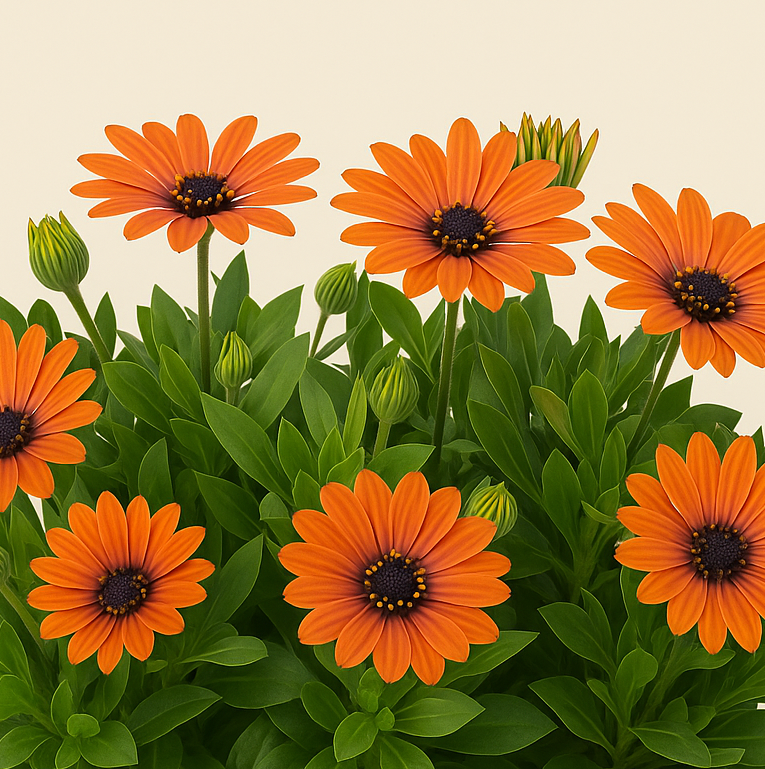 8x Kapmargerite Mix – African Daisy Mix – Osteospermum ecklonis (Sortenmix) - Luna's Leaf Co.