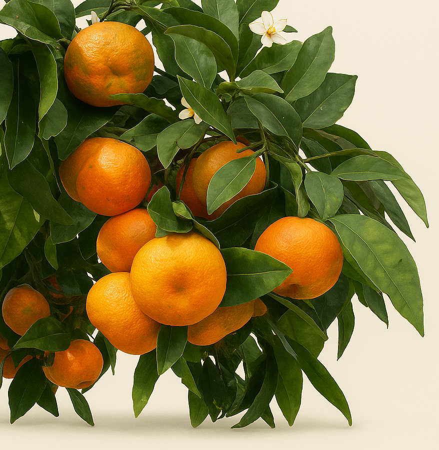 Mandarinenbaum – Citrus reticulata - 200 cm - ø40 - Luna's Leaf Co.