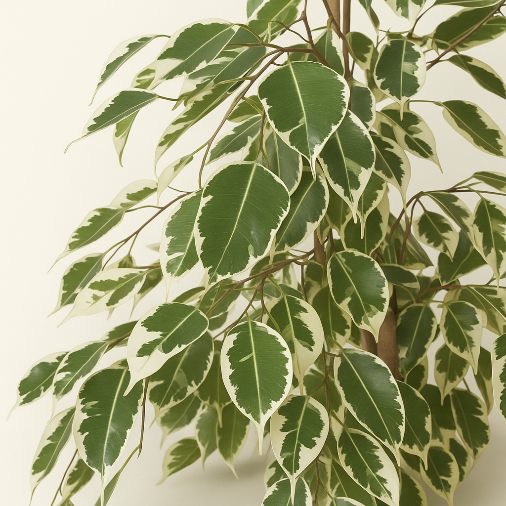 Trauerweide Twilight - Ficus benjamina 'Twilight' - 95cm - Ø21cm - Luna's Leaf Co.