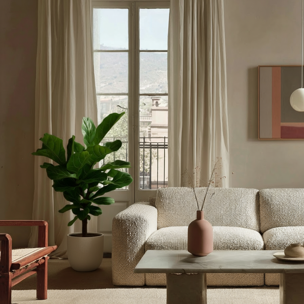 Geigenfeige vertakt – Ficus lyrata - 150 cm - ø24 - Luna's Leaf Co.