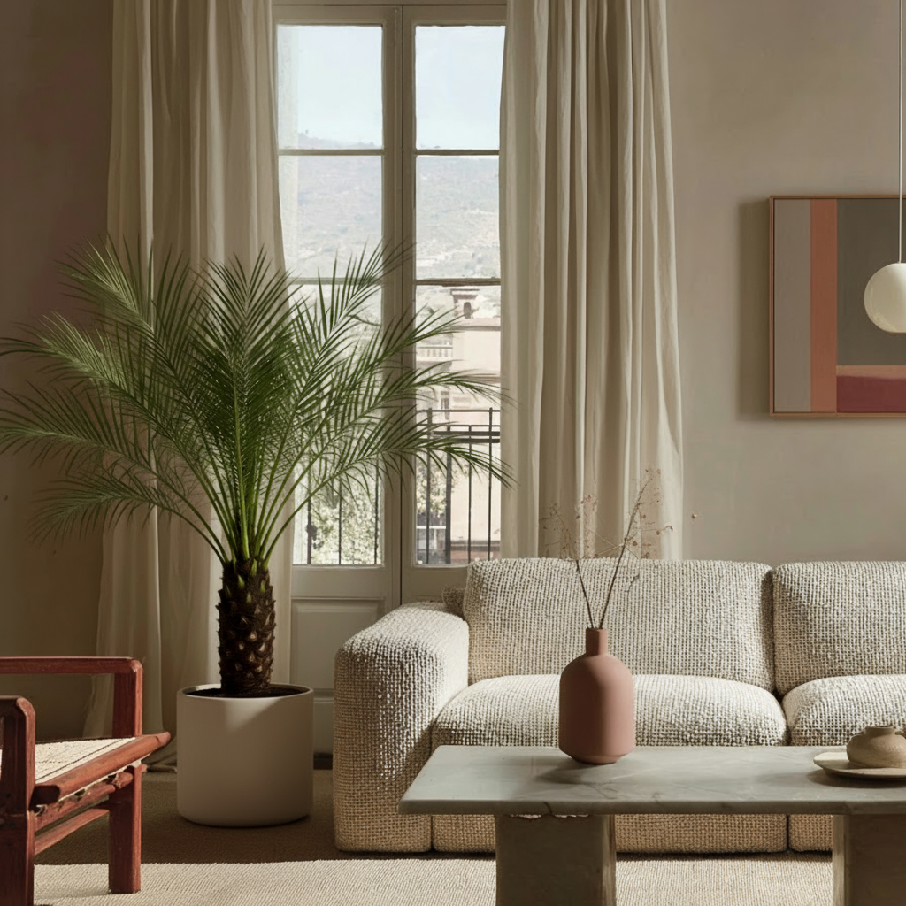 Zwerg-Dattelpalme – Phoenix roebelenii - 160 cm - ø27 - Luna's Leaf Co.