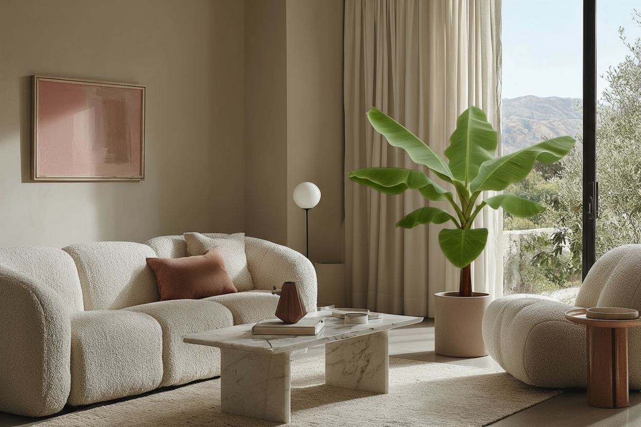 Bananenpflanze – Musa acuminata - 170cm - Ø30 - Luna's Leaf Co.