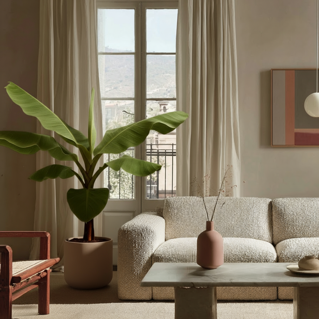 Bananenpflanze – Musa acuminata - 170cm - Ø30 - Luna's Leaf Co.