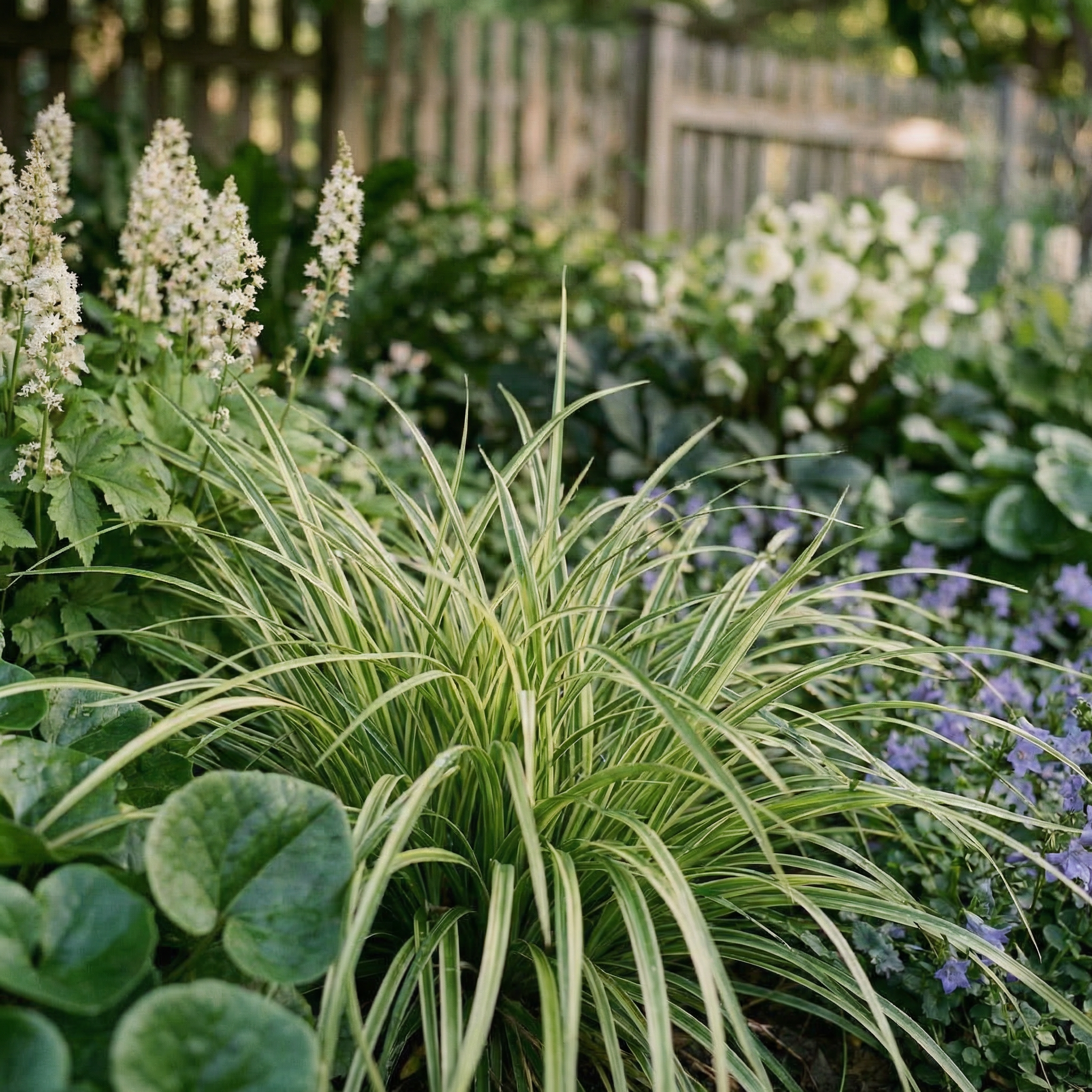 Staudenbeet Schattenlichtung - Pflanzenpaket für Schatten - 36 Pflanzen - Größe L