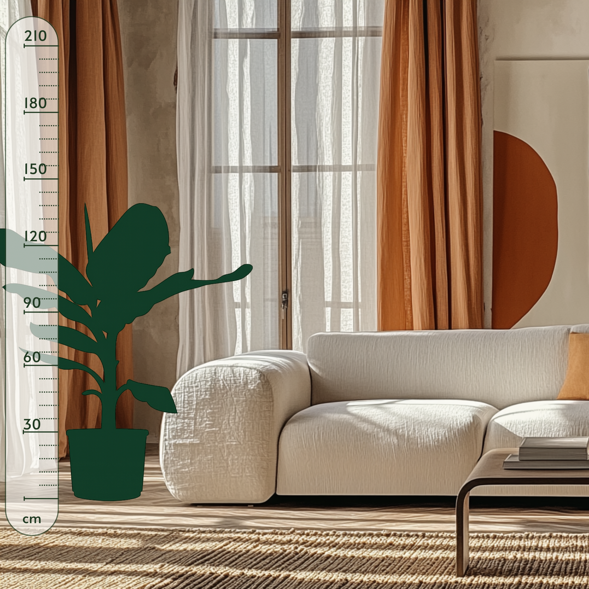 Bananenpflanze – Musa - 140 cm, Ø 27 cm - Luna's Leaf Co.