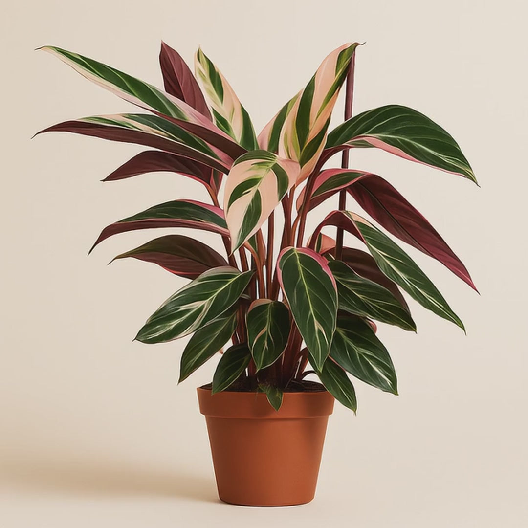 Calathea Triostar – Stromanthe sanguinea ‘Triostar’ - 70 cm - Ø19cm