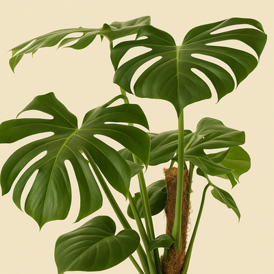 Fensterblatt XXL – Swiss Cheese Plant – Monstera deliciosa - 180 cm - ø27 - Luna's Leaf Co. 