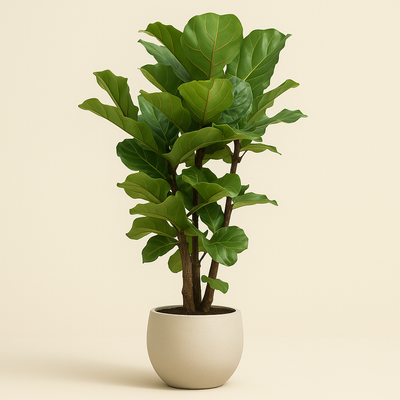Geigenfeige verzweigt – Ficus lyrata - 190cm - ø32 - Luna's Leaf Co. 