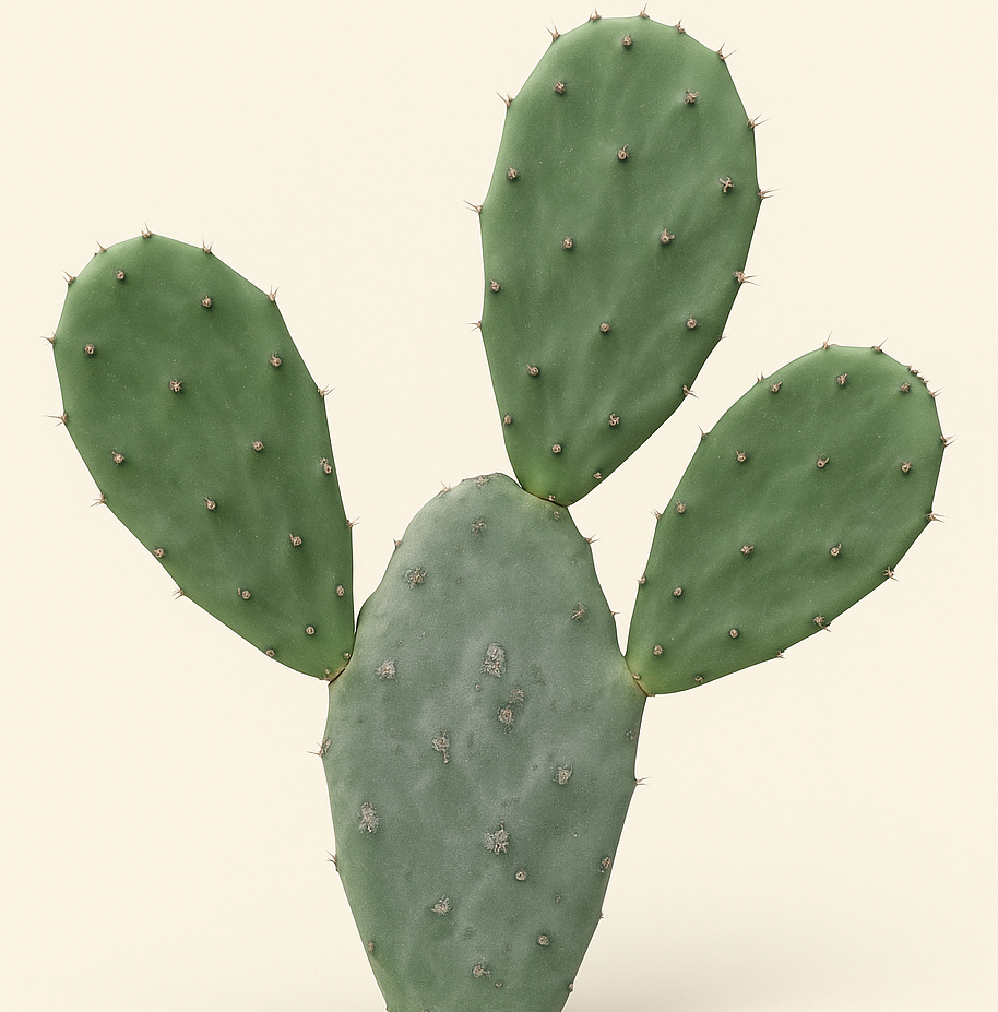 Feigenkaktus – Opuntia ficus-indica - 120 cm - Ø50cm - Luna's Leaf Co. 