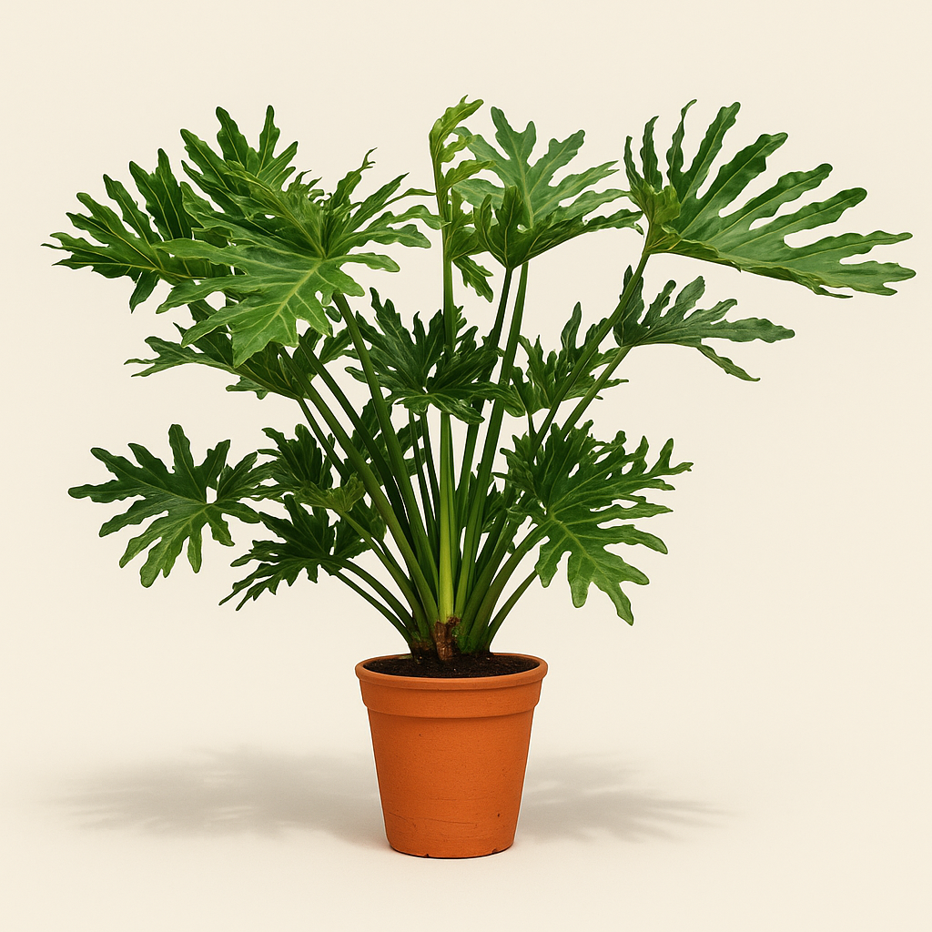 Philodendron Selloum – Philodendron bipinnatifidum - 100 cm - Ø27 - Luna's Leaf Co. 