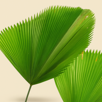 Fächerpalme – Licuala grandis - 100 cm - ø24 - Luna's Leaf Co. 