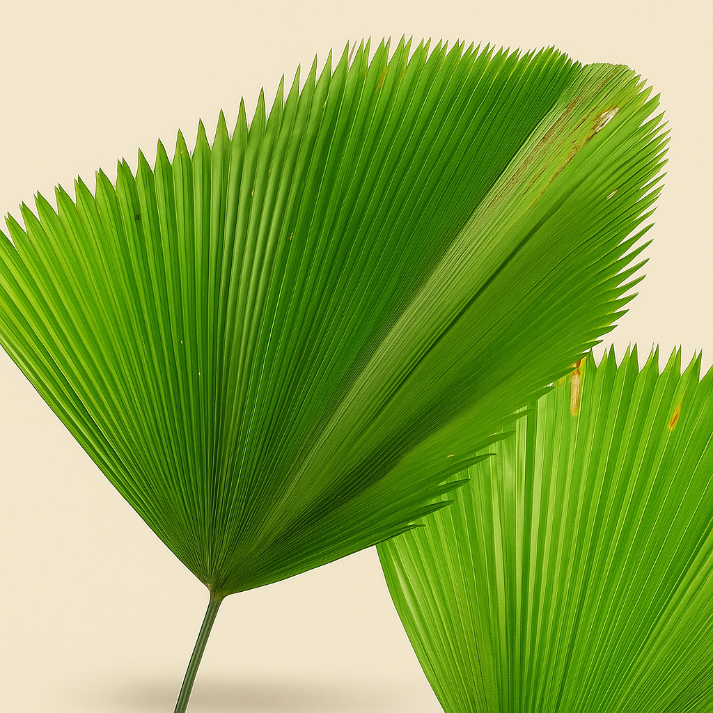 Fächerpalme - Licuala Grandis - 150 cm - ø27 - Luna's Leaf Co. 