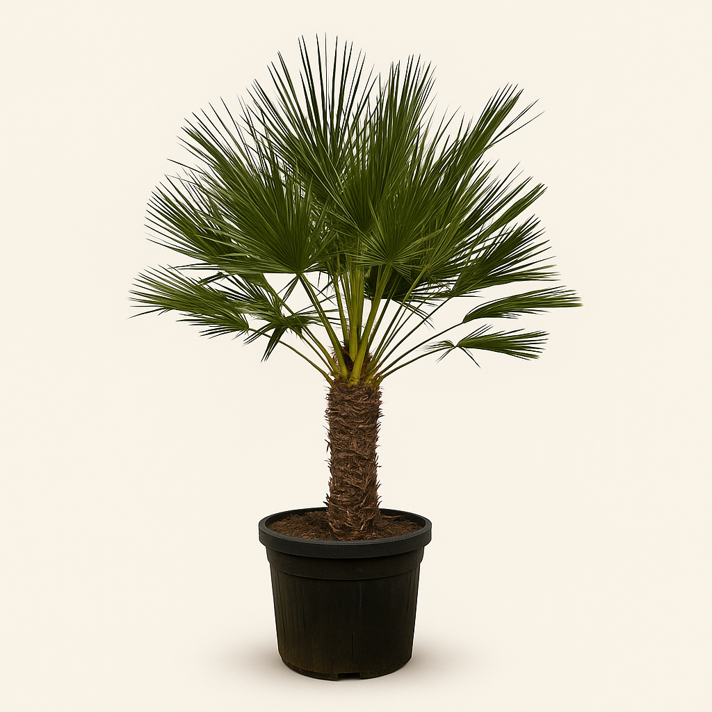 Zwergpalme – Chamaerops humilis - 150 cm - Ø45cm - Luna's Leaf Co. 