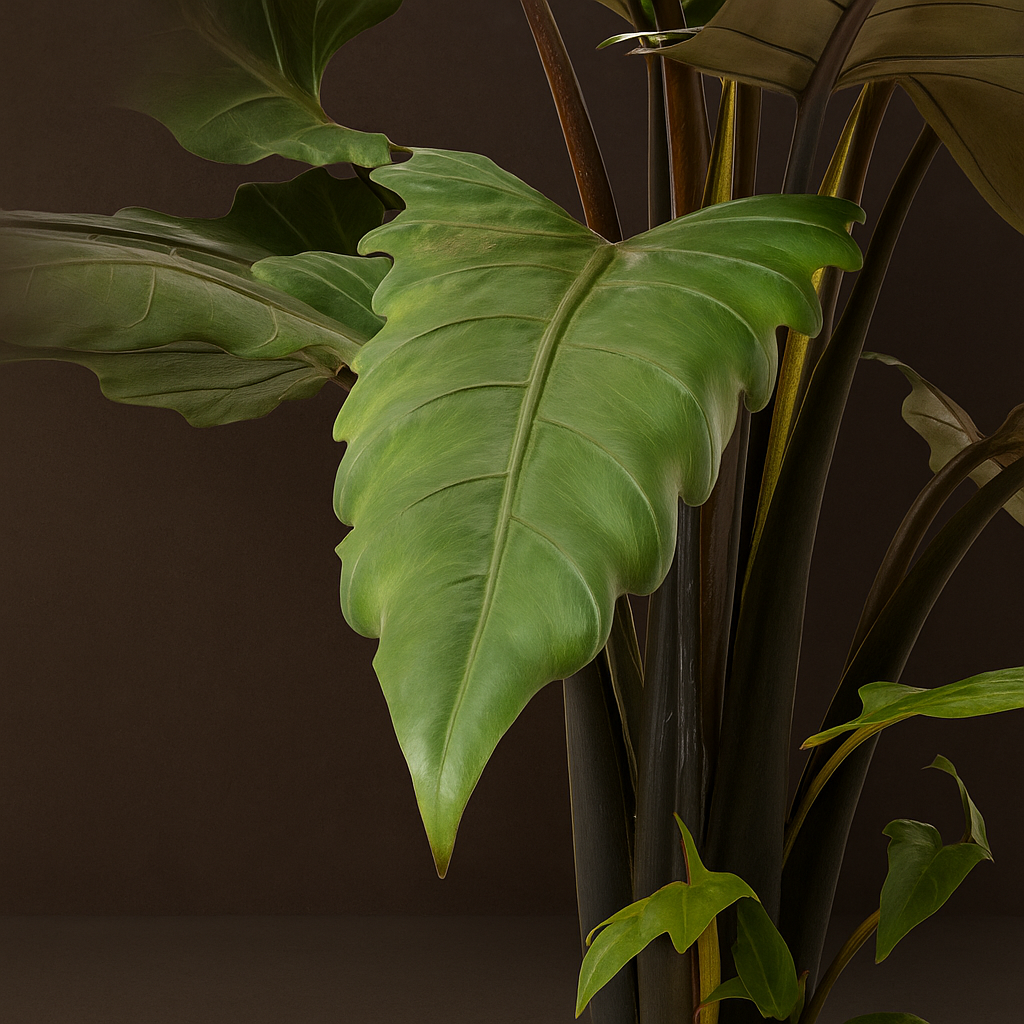 Premium Alocasia Lauterbachiana - 80 cm - Ø19cm - Luna's Leaf Co. 