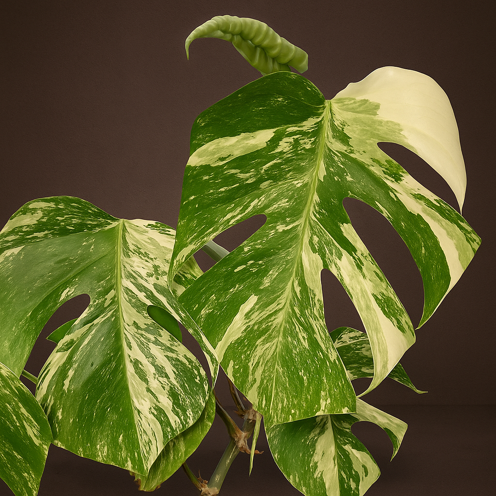 Premium Monstera Deliciosa Variegata - 45 cm - Ø15cm - Luna's Leaf Co. 