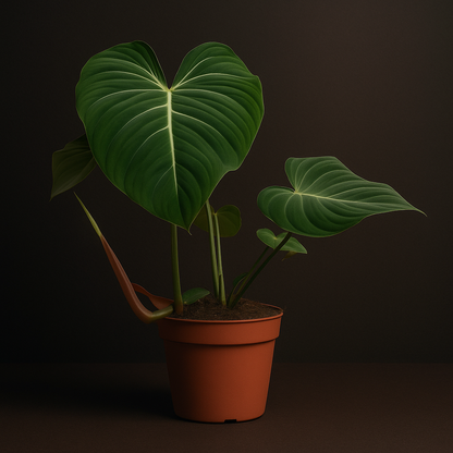 Premium Philodendron Gloriosum - 60 cm - Ø15cm - Luna's Leaf Co. 