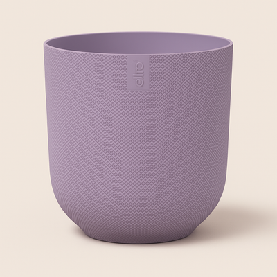 elho Jazz Rundtopf lavendel-lila – M – Ø26 cm, Höhe 24 cm - Luna's Leaf Co. 