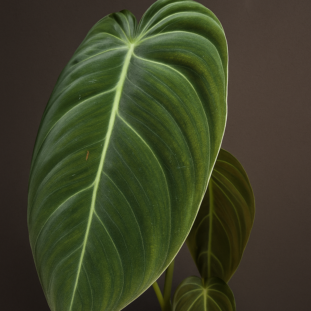 XXL-Premium Philodendron Melanochrysum - 75cm - Ø21cm - Luna's Leaf Co. 