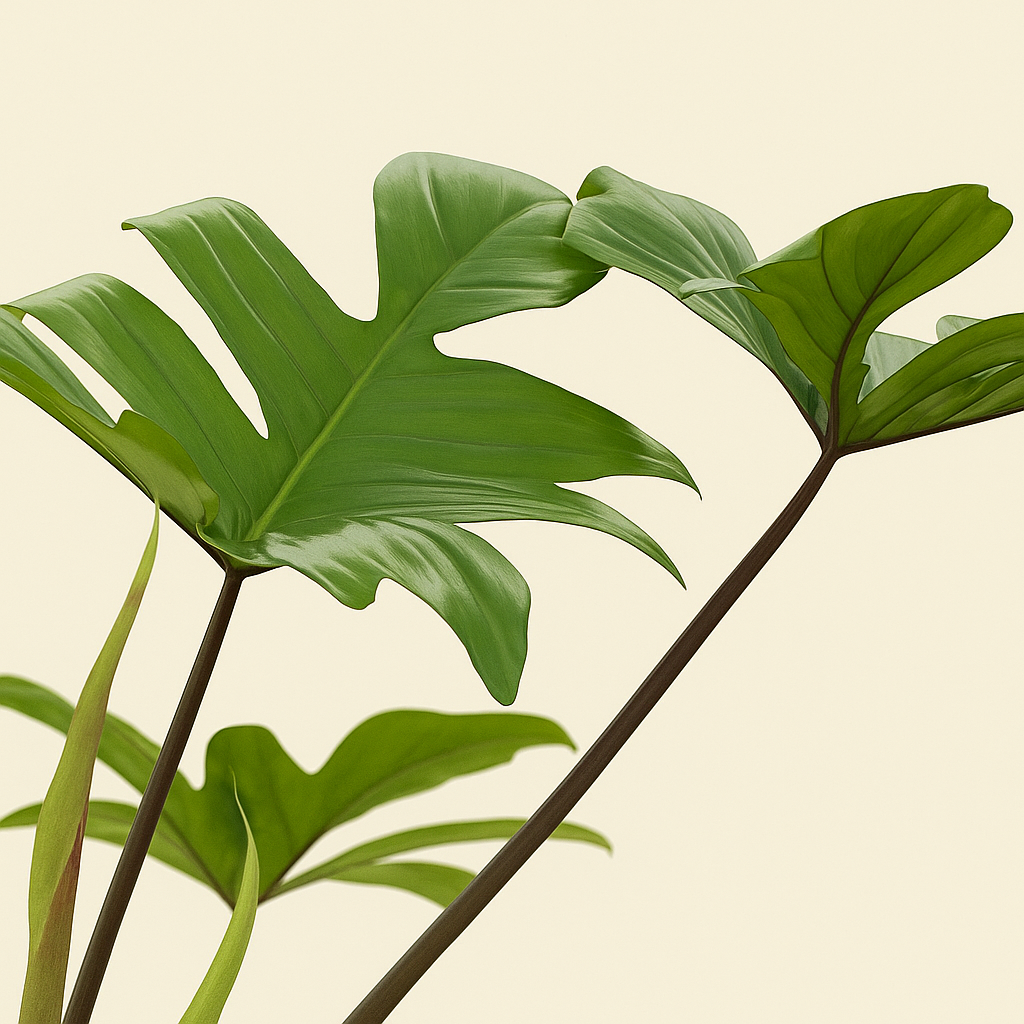 Eichenblatt-Philodendron – Philodendron pedatum - 130cm - Ø27cm - Luna's Leaf Co. 