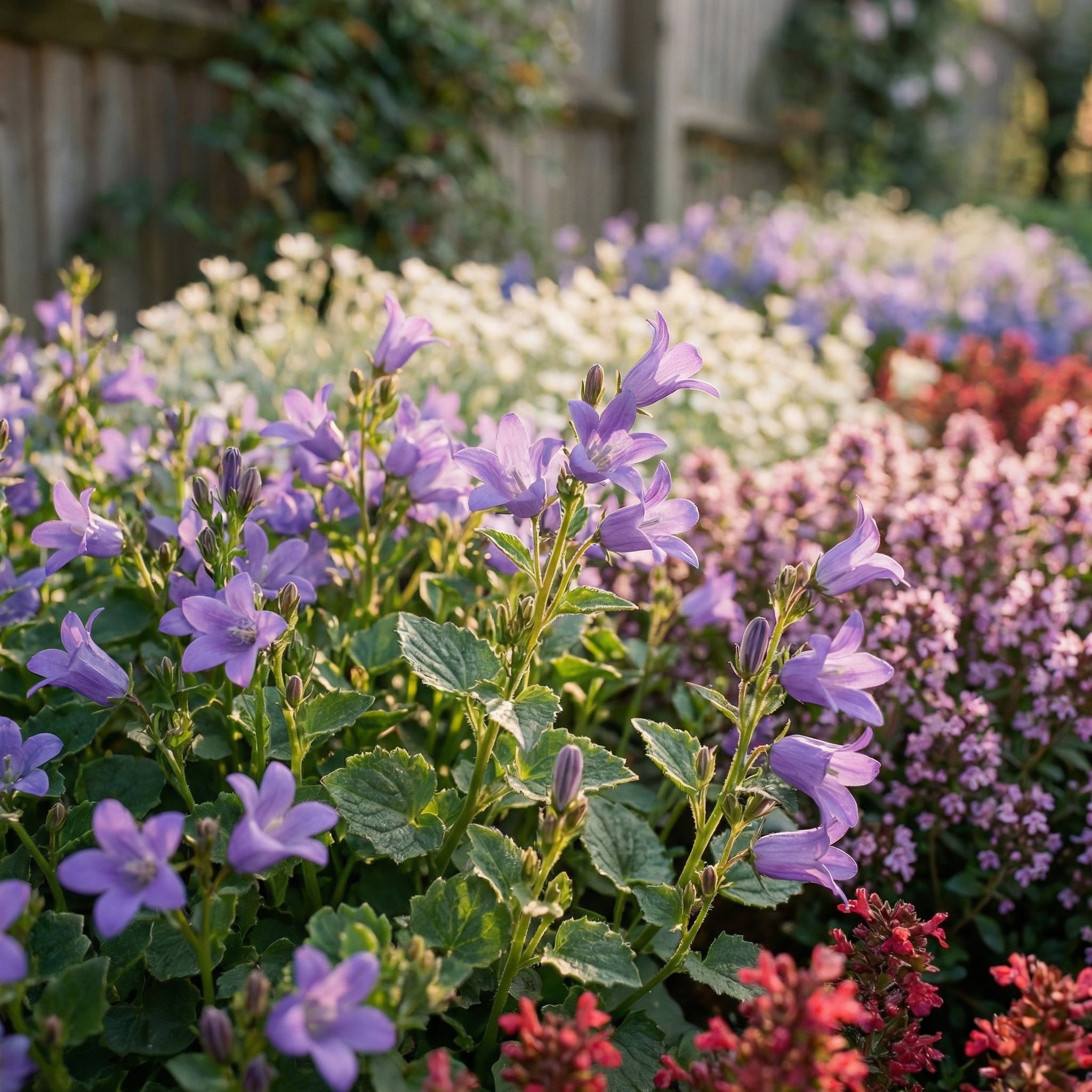 Staudenbeet Steingarten-Teppich - Pflanzenpaket für Sonne - 36 Pflanzen - Größe L