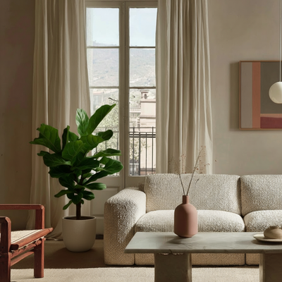 Geigenfeige vertakt – Ficus lyrata - 150 cm - ø24 - Luna's Leaf Co. 