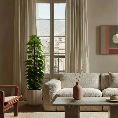 Goldene Efeutute mit Rankgitter – Epipremnum aureum - 160 cm - ø27 - Luna's Leaf Co. 