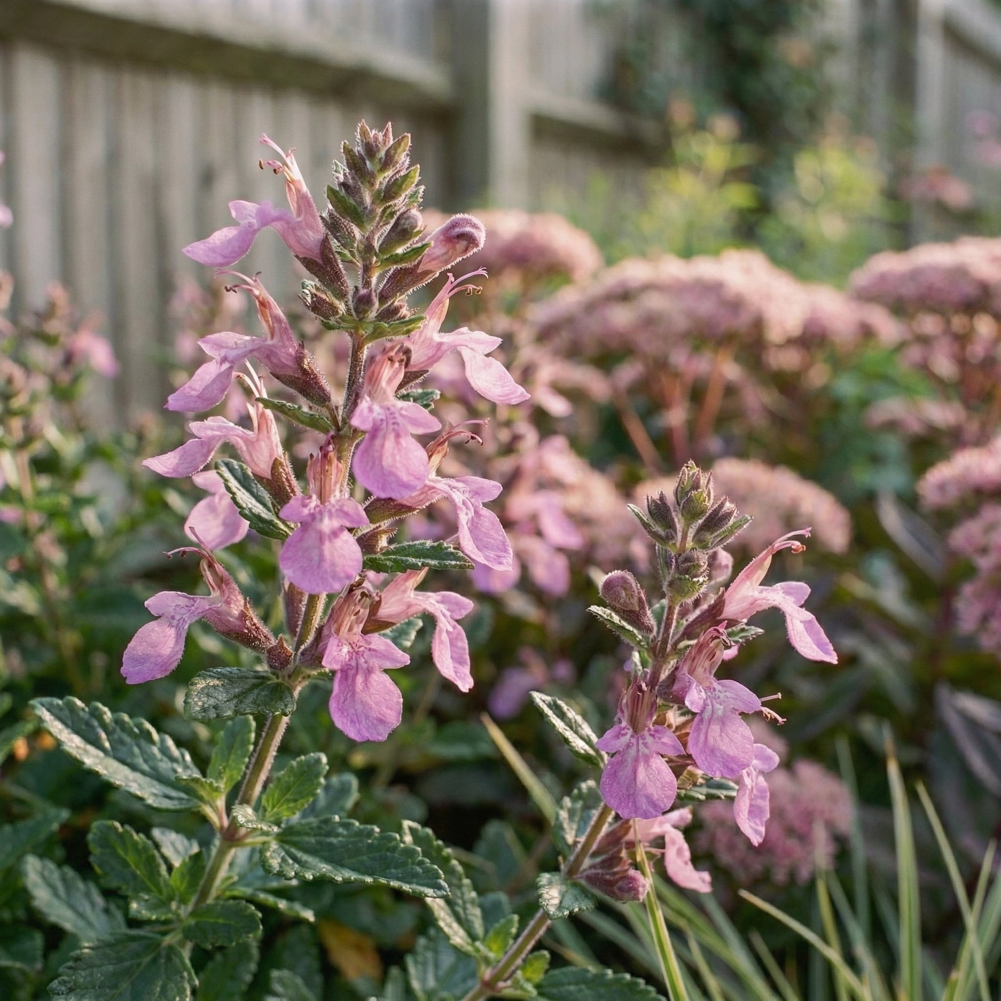 Staudenbeet Silver Dry Garden - Pflanzenpaket für Sonne - 36 Pflanzen - Größe L