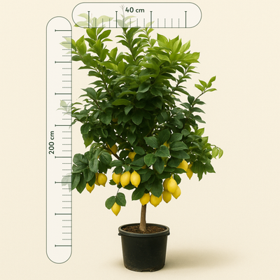 Zitronenbaum – Citrus limon - 200cm - ø40 - Luna's Leaf Co. 