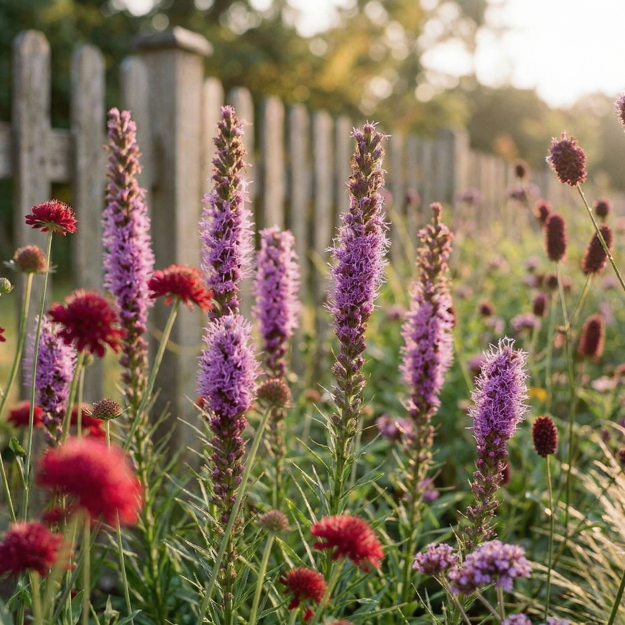 Staudenbeet Heimische Wildstauden - Pflanzenpaket für Sonne bis Halbschatten - 36 Pflanzen - Größe L