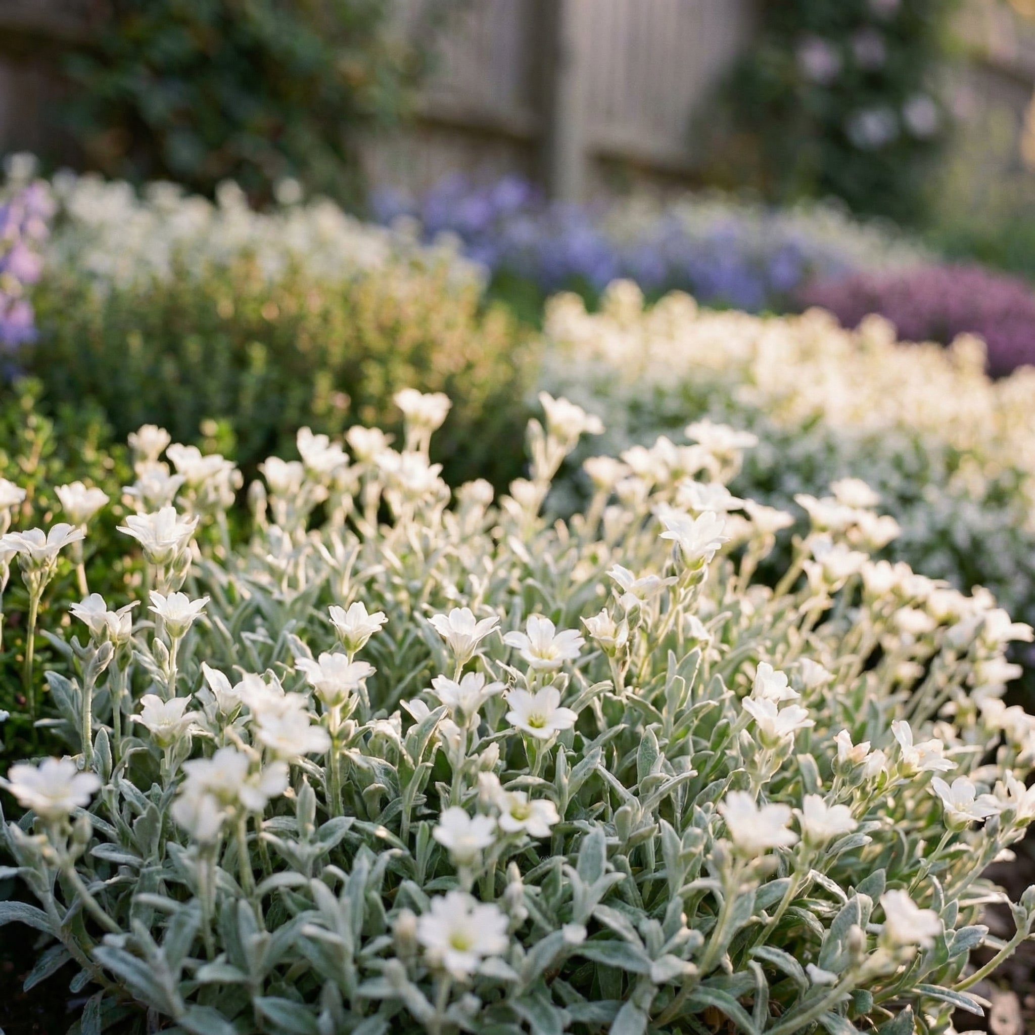 Staudenbeet Steingarten-Teppich - Pflanzenpaket für Sonne - 36 Pflanzen - Größe L