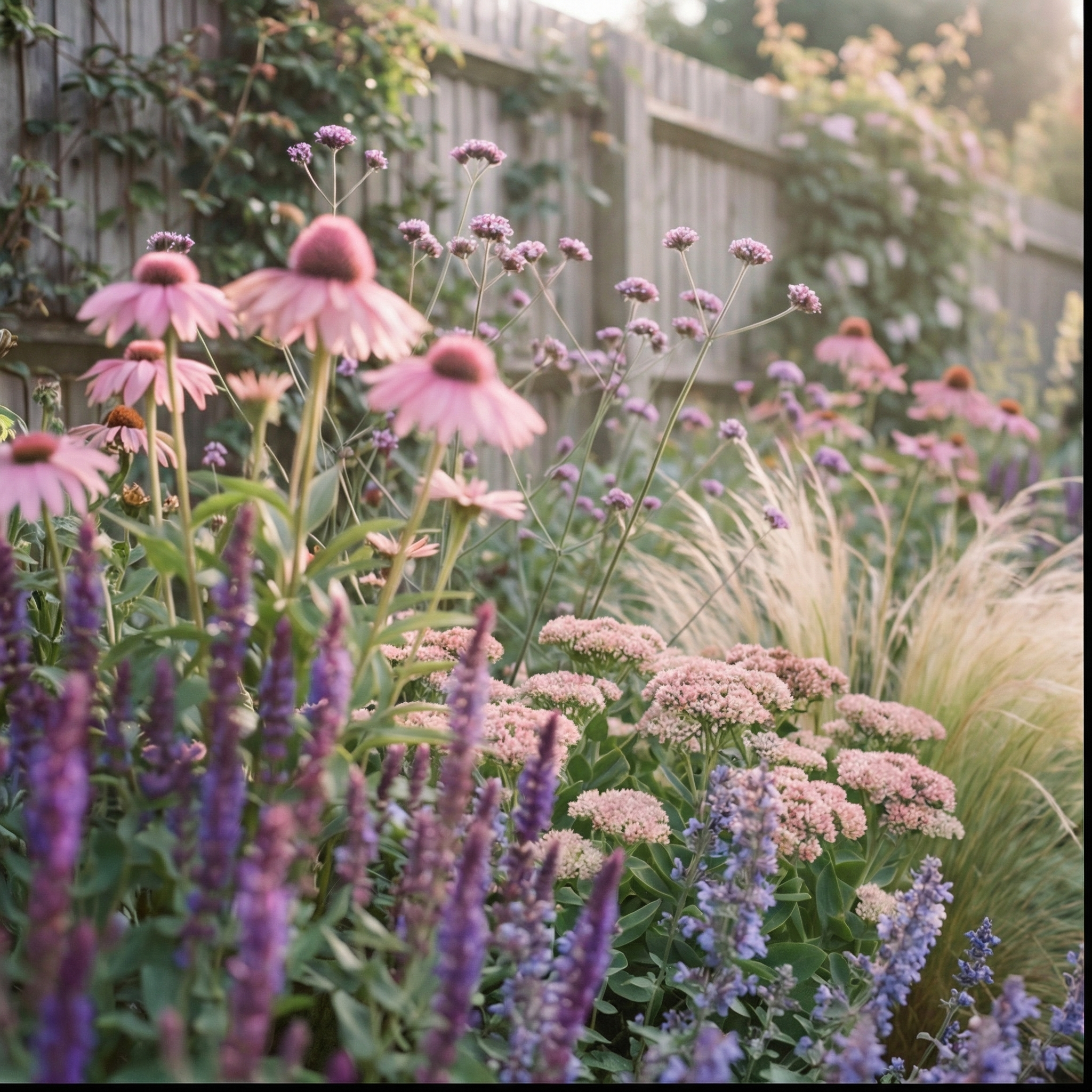 Bienenbuffet – Staudenbeet Pflanzenpaket für Sonne (Medium - 18 Pflanzen) - Luna's Leaf Co. 