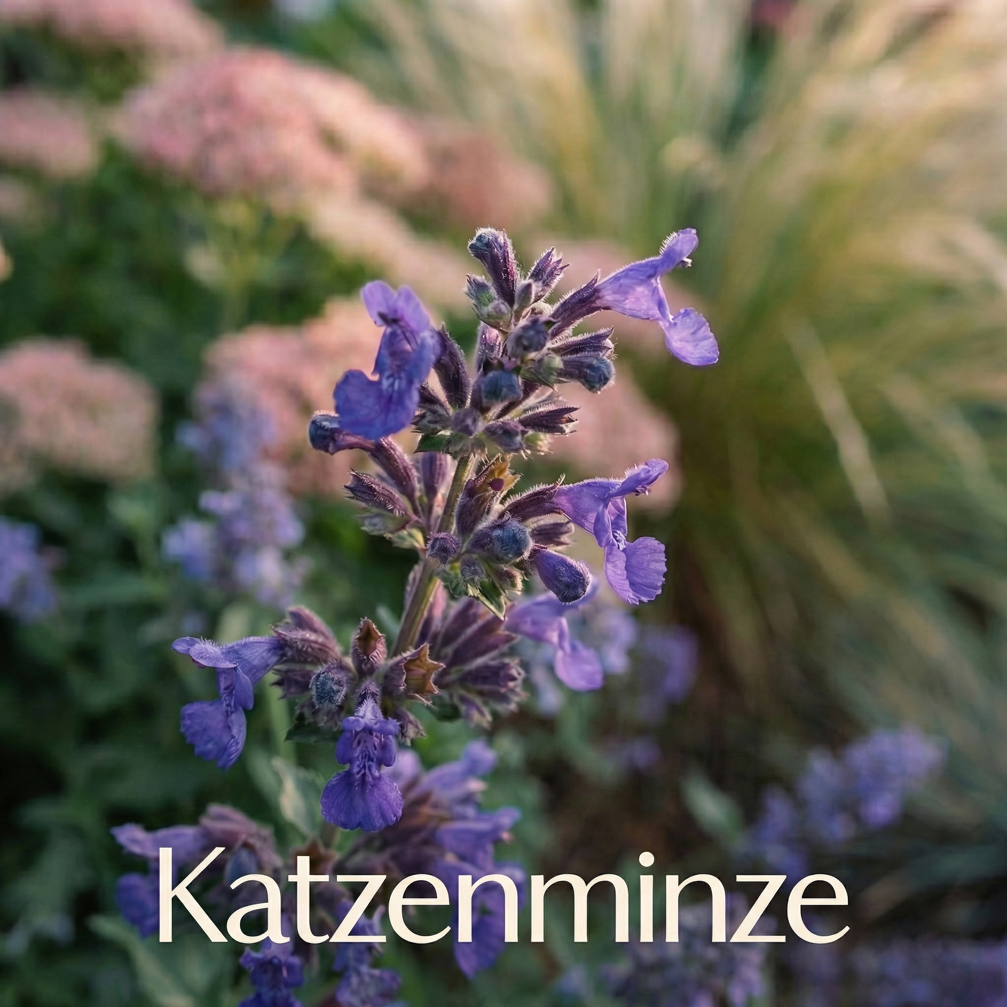 Staudenbeet Bienenbuffet - Pflanzenpaket für Sonne - 36 Pflanzen - Größe L - Luna's Leaf Co. 