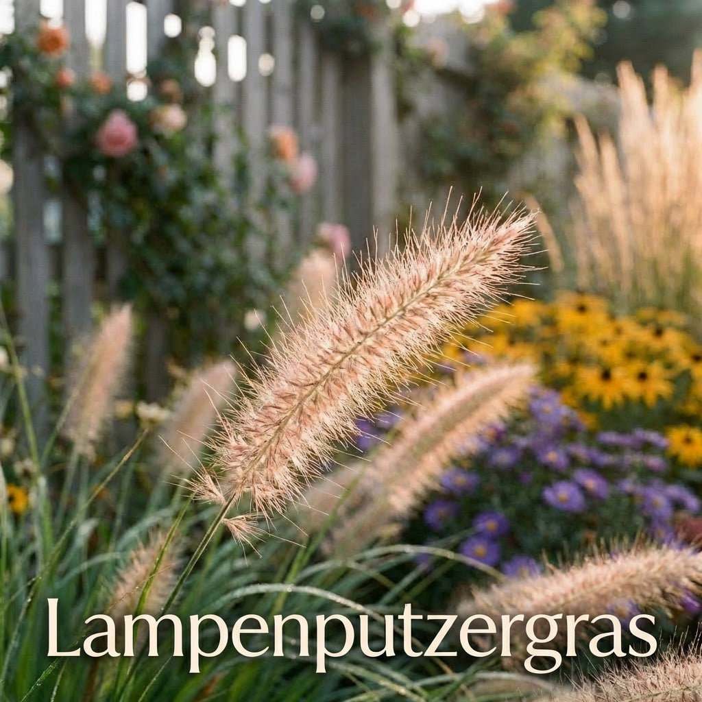 Staudenbeet Herbstglanz - Pflanzenpaket Spätblüher - 72 Pflanzen - Größe XL - Luna's Leaf Co. 