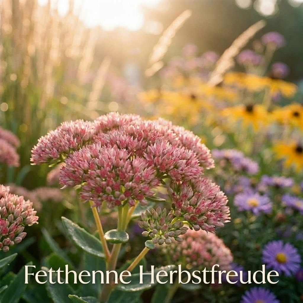 Staudenbeet Herbstglanz - Pflanzenpaket Spätblüher  - 36 Pflanzen - Größe L - Luna's Leaf Co. 