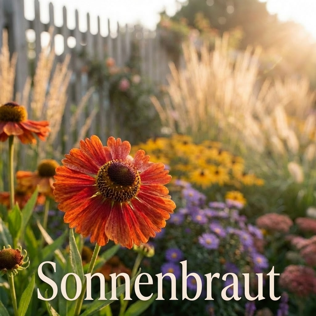 Staudenbeet Herbstglanz - Pflanzenpaket Spätblüher  - 36 Pflanzen - Größe L - Luna's Leaf Co. 