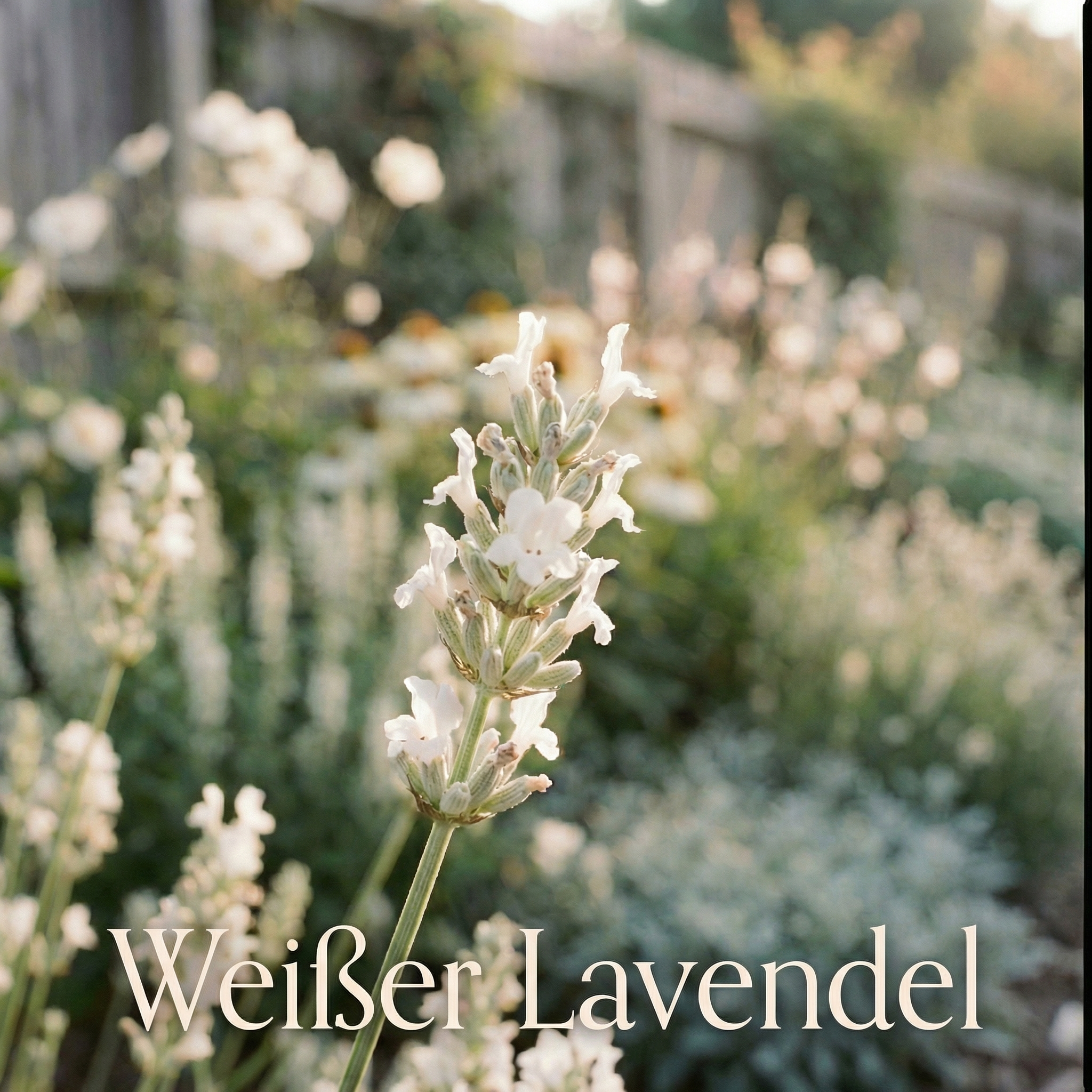 Staudenbeet White & Green - Pflanzenpaket für Sonne bis Halbschatten - 36 Pflanzen - Größe L - Luna's Leaf Co. 