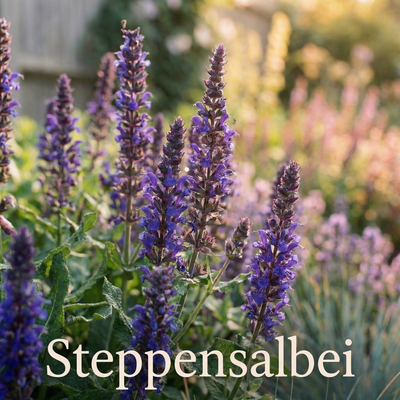 Staudenbeet Provence-Zauber - Pflanzenpaket für Sonne - 36 Pflanzen - Größe L