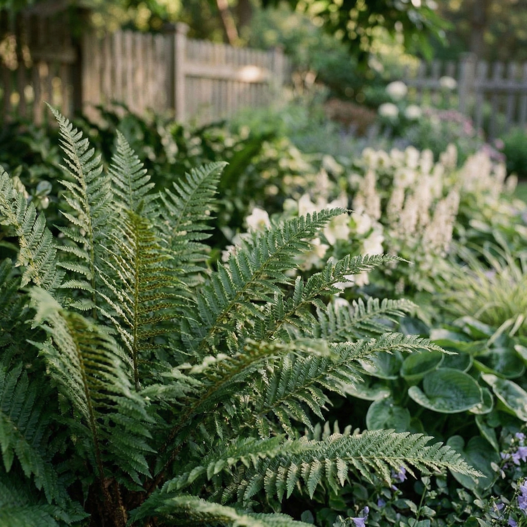 Staudenbeet Winterblüher Premium - Pflanzenpaket für Schatten - 36 Pflanzen - Größe L