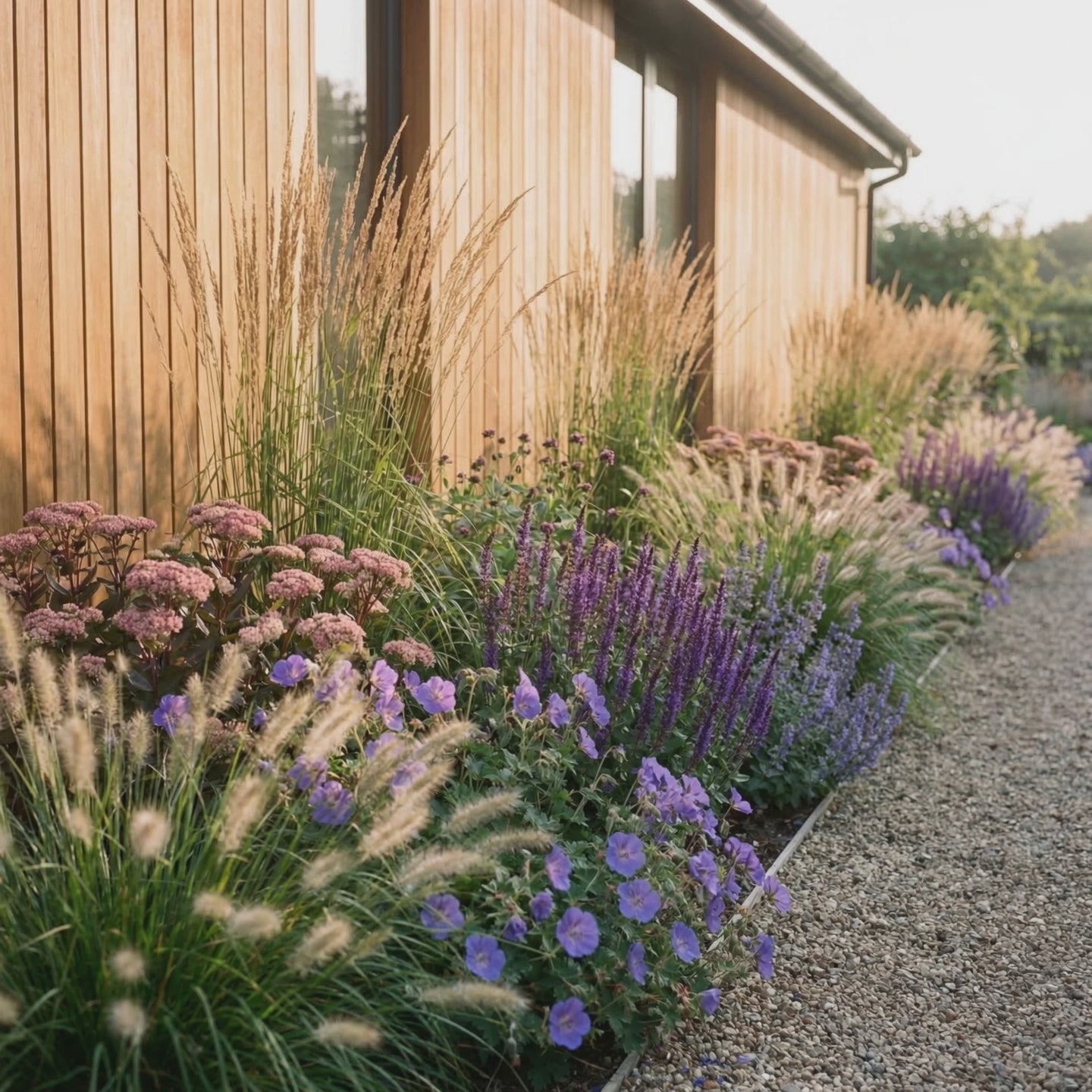 Video laden: Staudenbeet Streifenbeet Pflegeleicht - Pflanzenpaket für Sonne bis Halbschatten - 36 Pflanzen - Größe XL