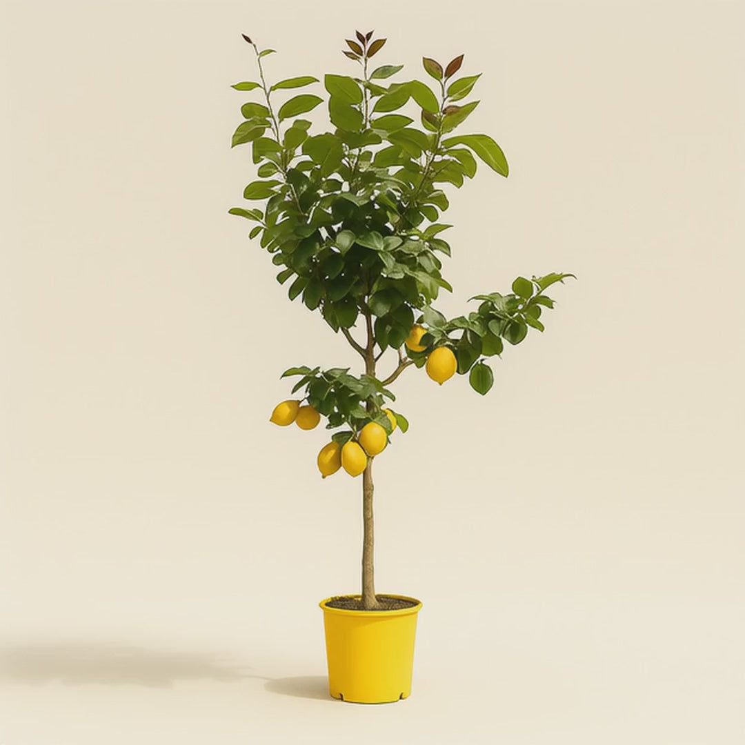 Video laden: Zitronenbaum – Citrus limon - 150 cm - ø24