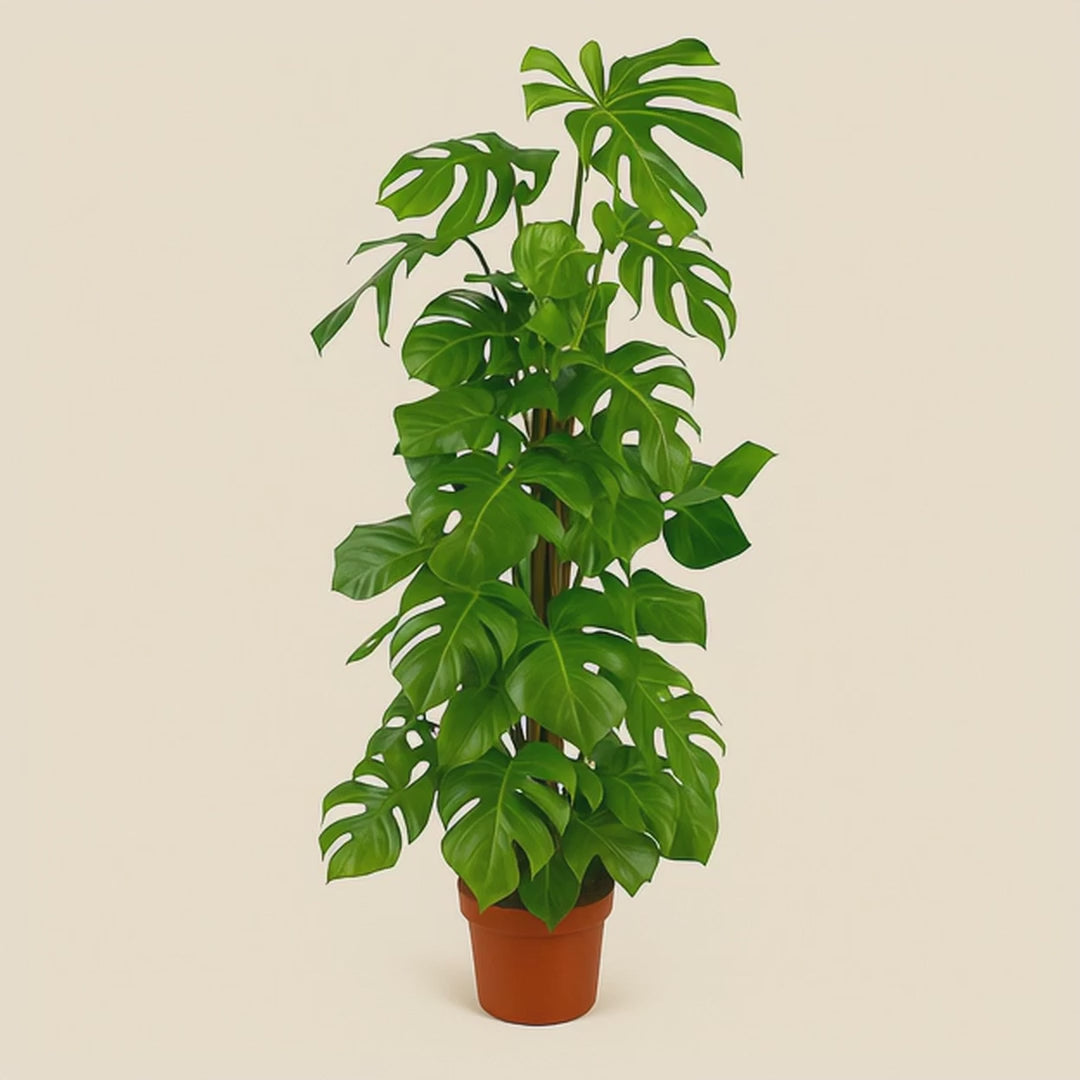 Fensterblatt XXL – Swiss Cheese Plant – Monstera deliciosa - 150cm - ⌀27