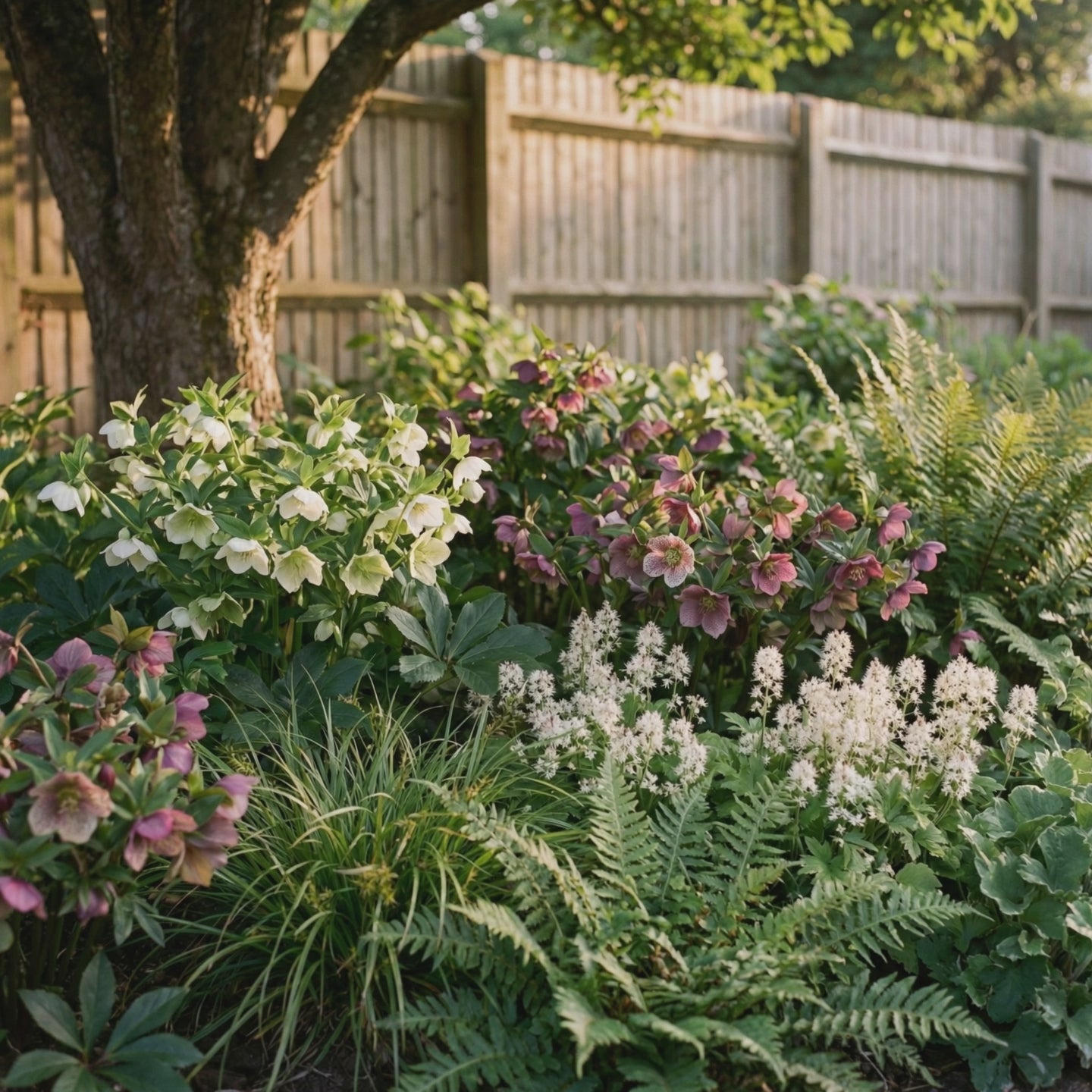 Video laden: Staudenbeet Winterblüher Premium XL - Pflanzenpaket für Schatten - 72 Pflanzen - Größe XL