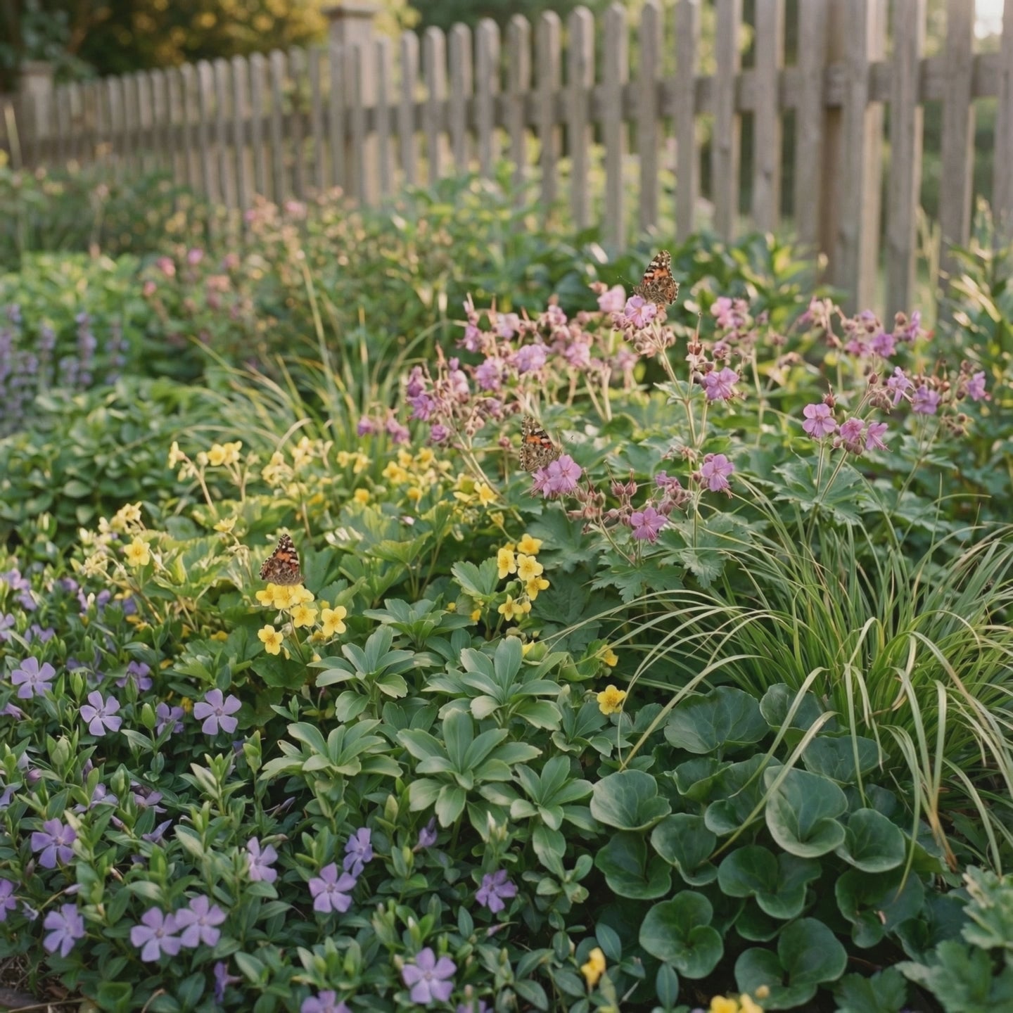 Video laden: Staudenbeet Bodendecker-Kante-Mix - Pflanzenpaket für Halbschatten bis Schatten - 36 Pflanzen - Größe L